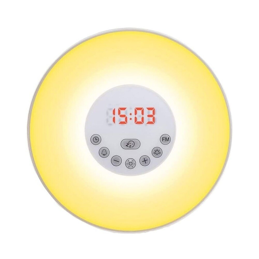 Wake Up -Sunrise Alarm Clock Light- FM Radio Smart Snooze Function Touch Control - Picture 2 of 9